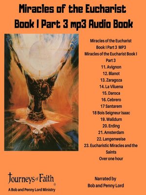 cover image of Miracles of the Eucharist Book 1 Part 3 audiobook